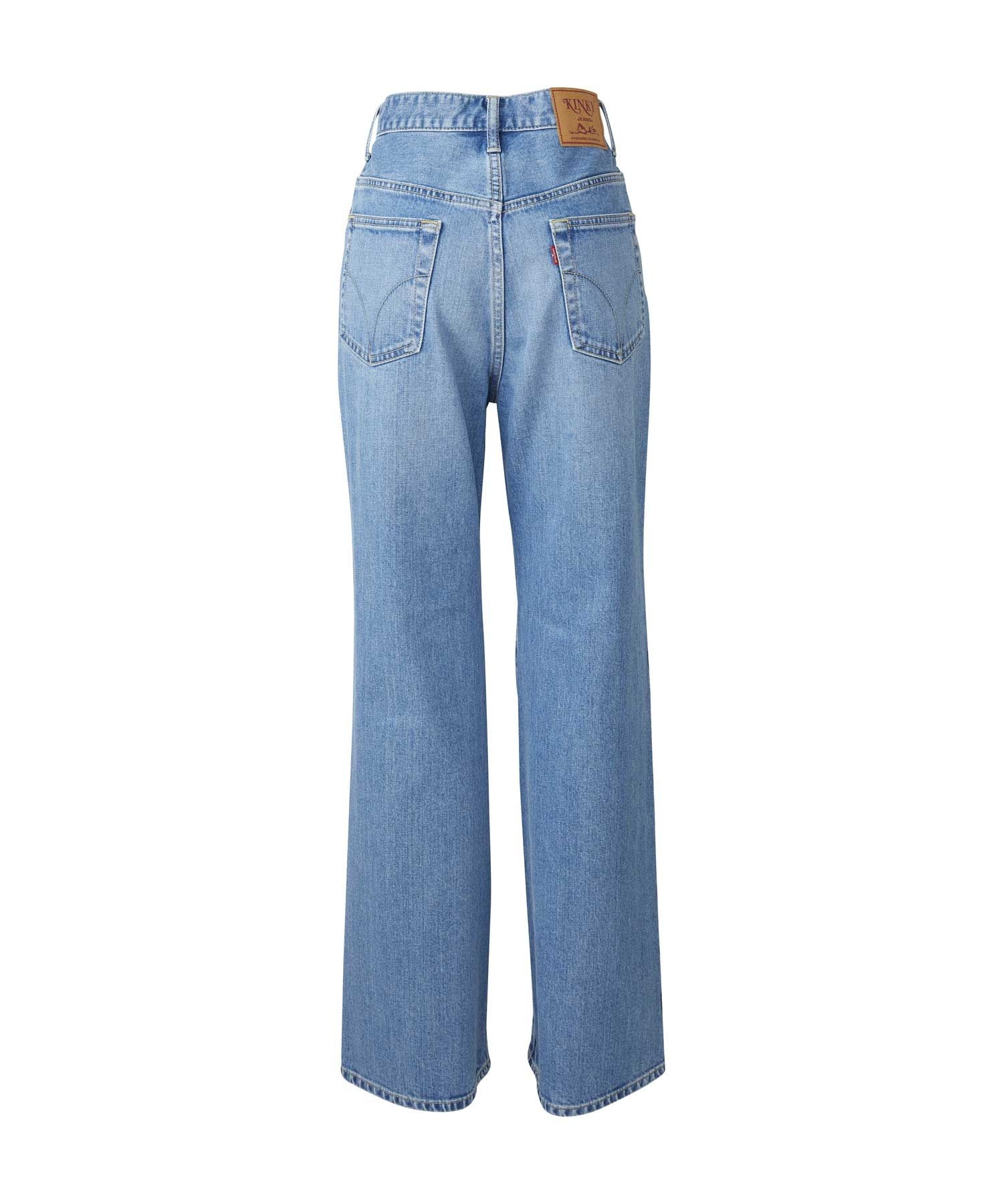 SNAKE LOOP柄デニムフレアパンツ|HYSTERIC GLAMOUR WOMEN | HYSTERIC