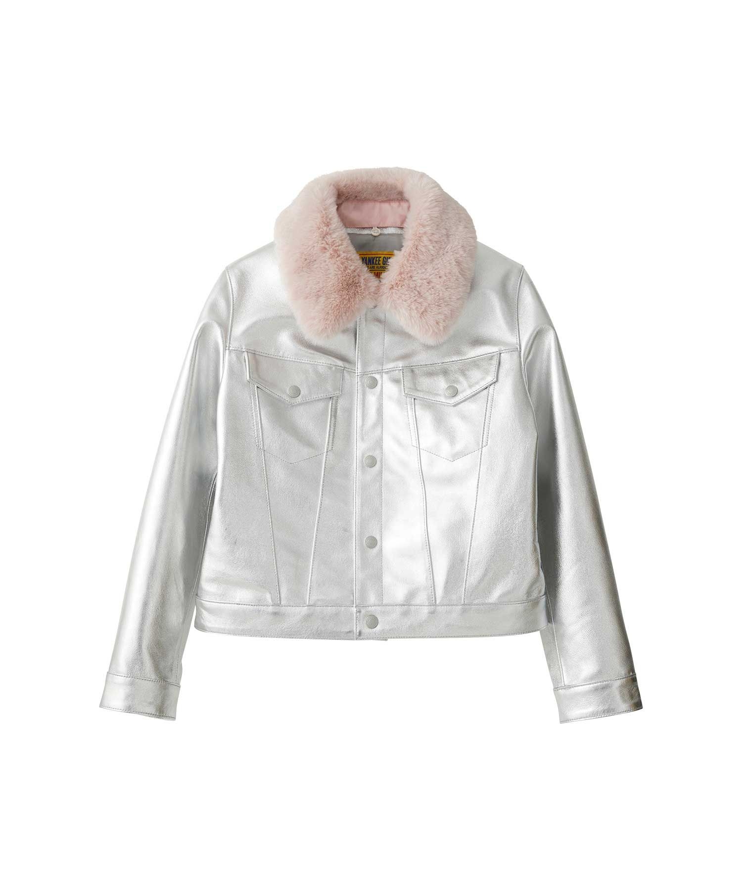 HYSTERIC ROLLERSワッペン ショートレザーブルゾン|HYSTERIC GLAMOUR