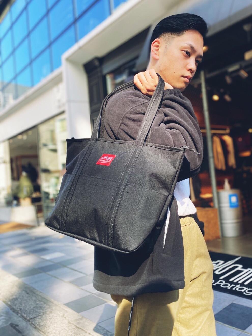 Tompkins Tote Bag× Coach Jacket | 望月 裕貴 | Manhattan Portage