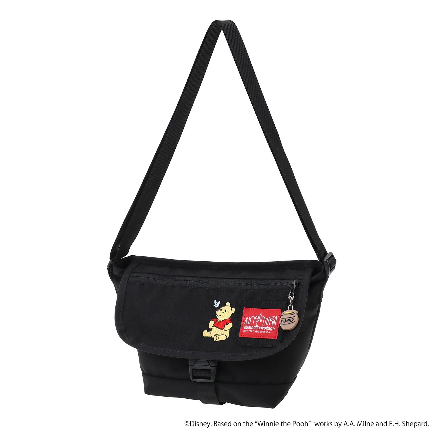 NYLON MESSENGER BAG (XS) FZP 500D CORDURA 25 / POOH | Manhattan