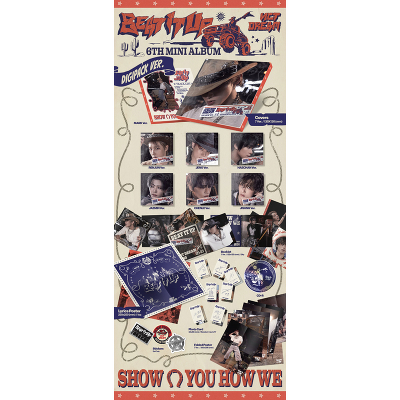 韓国盤】NEW ALBUM 'Beat It Up'【Digipack Ver.(7種ランダム)】｜NCT