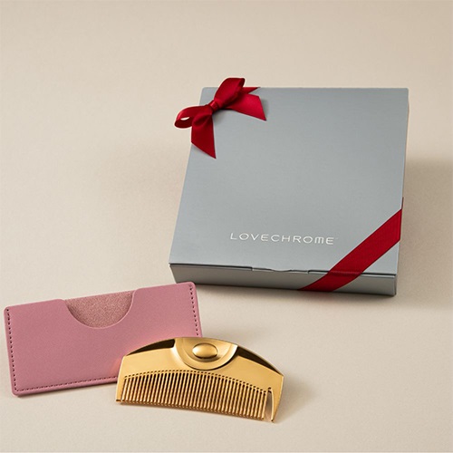 LOVECHROME】K24GPツキゴールド ケース付きBOX(PINK) ｜ヘアケアその他