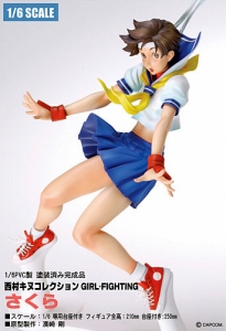 西村キヌコレクション GIRL-FIGHTING さくら 1/6 完成品フィギュア