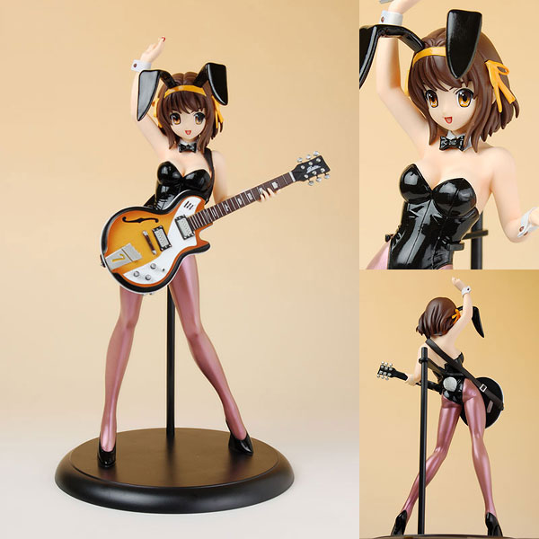 涼宮ハルヒの憂鬱 涼宮ハルヒ バニーガール ブラックVer. 1/6 完成品