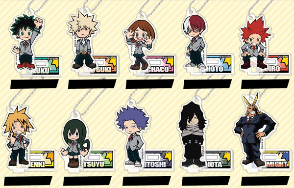 スタンドミニアクリルキーホルダー 僕のヒーローアカデミア 10個入り