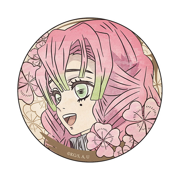 鬼滅の刃 カンバッジ 甘露寺蜜璃[コンテンツシード]《在庫切れ》