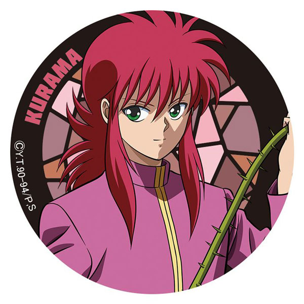 幽☆遊☆白書 描き下ろし 蔵馬 缶バッジ[エムズファクトリー]《在庫切れ》