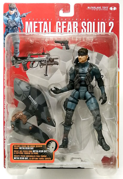 メタルギアソリッド2 ソリッド・スネーク フィギュア