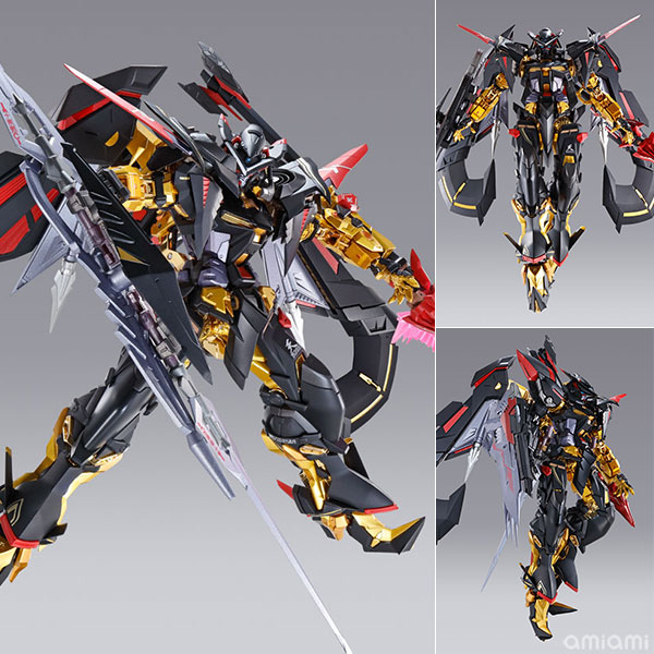 中古】(本体B/箱B)METAL BUILD ガンダムアストレイゴールドフレーム天