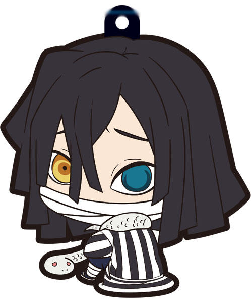 限定販売】鬼滅の刃 ボッチくんラバーストラップ 伊黒小芭内[あみあみ