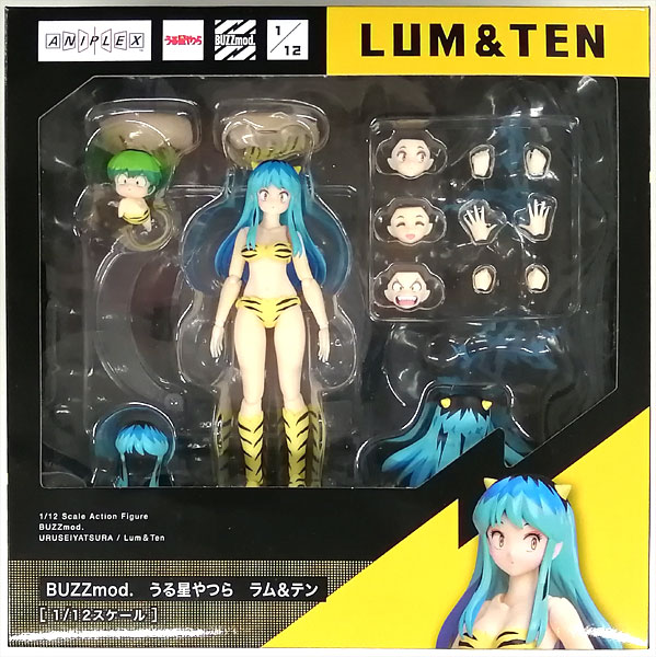 中古】(本体A/箱B)BUZZmod. うる星やつら ラム＆テン 1/12 アクション