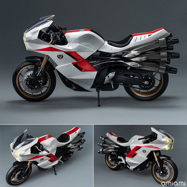 中古】(本体A/箱B)フィグゼロ 1/6 仮面ライダー第2号用 変形サイクロン