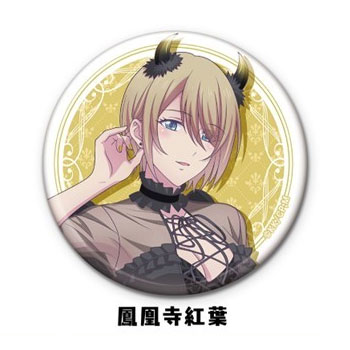 女神のカフェテラス 描き下ろし缶バッジ 鳳凰寺紅葉[ペンギンパレード