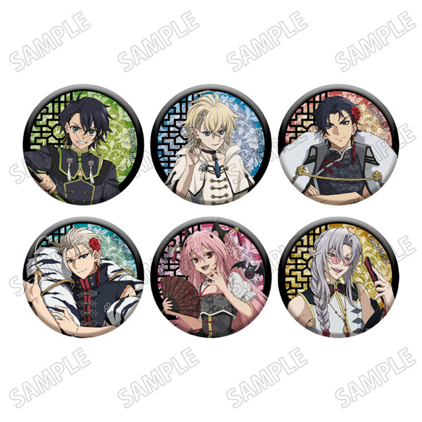 終わりのセラフ 描き下ろし缶バッジコレクション オリジナル衣装ver. 6