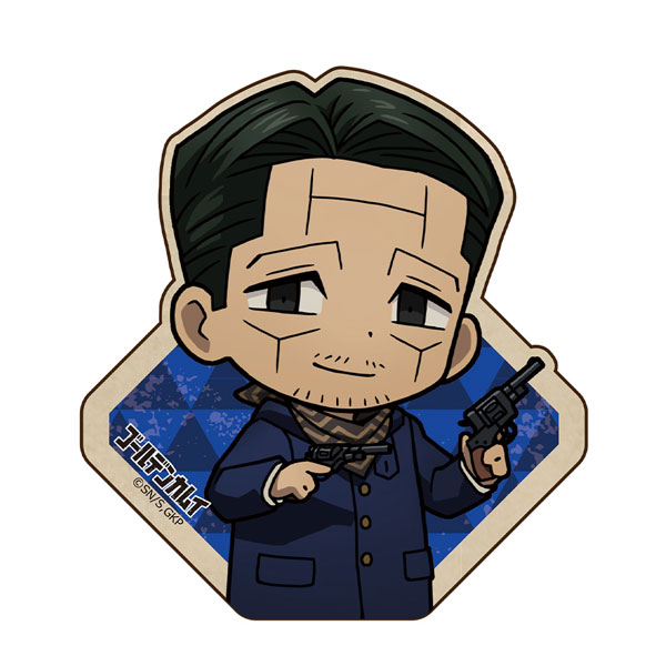 TVアニメ『ゴールデンカムイ』 ウッドクリップ(安全ピン付) G[菊田特務