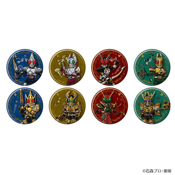 缶バッジ「仮面ライダー剣」01/グラフアートイラスト 8個入りBOX[A3