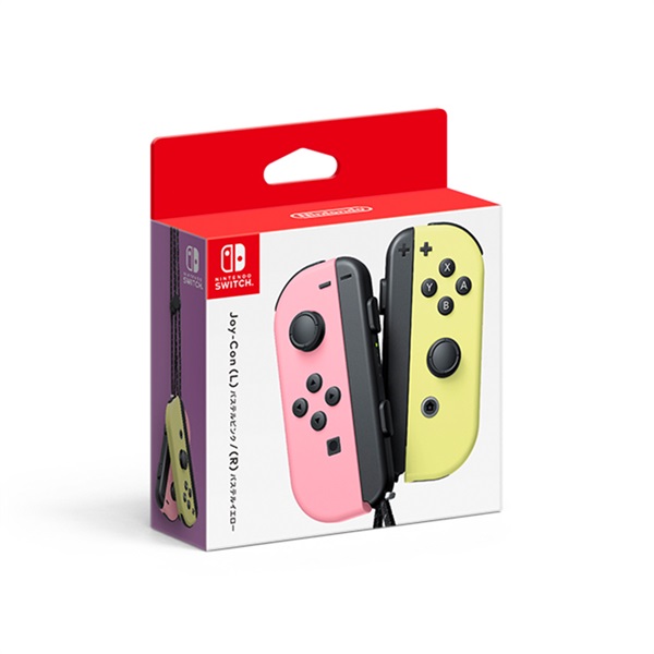 Nintendo Switch Joy-Con(L) パステルピンク/(R) パステルイエロー お
