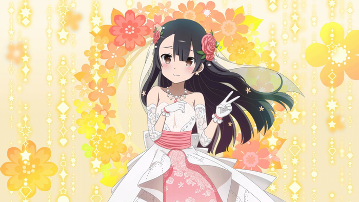 結城友奈は勇者である 郡 千景 複製サイン入り キャラファイングラフ