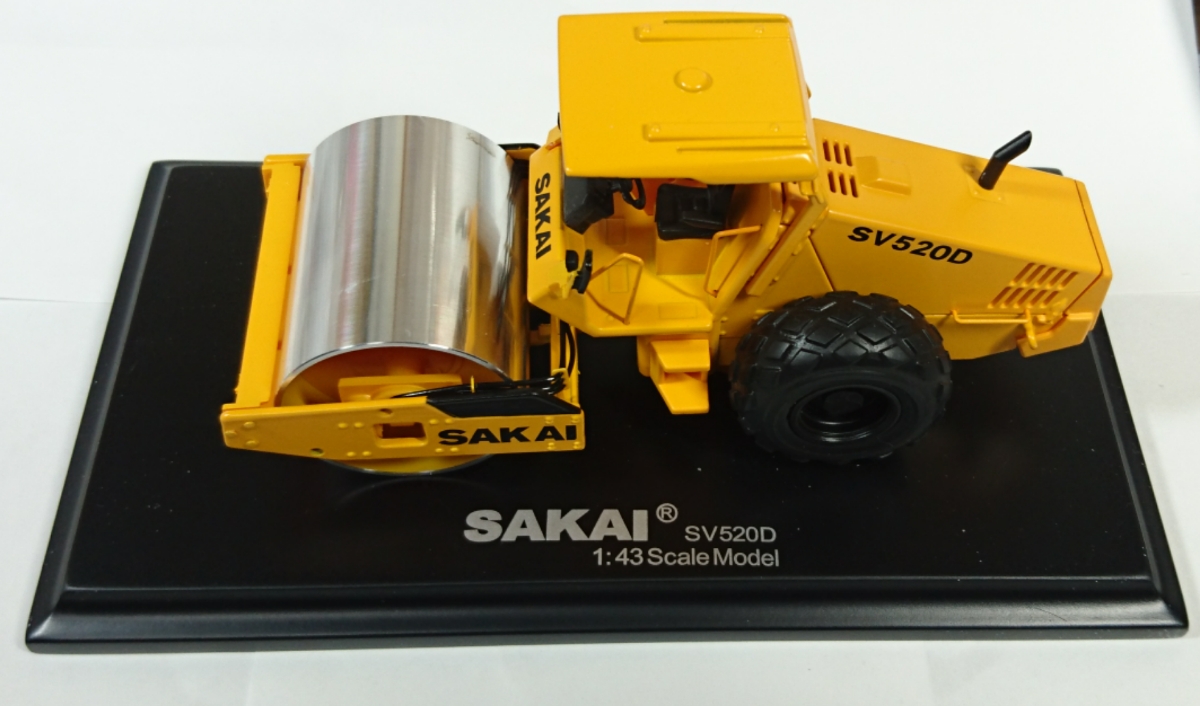 非売品 未使用】酒井重工業 SAKAI SV520D 1:43 スケールモデル 非売品