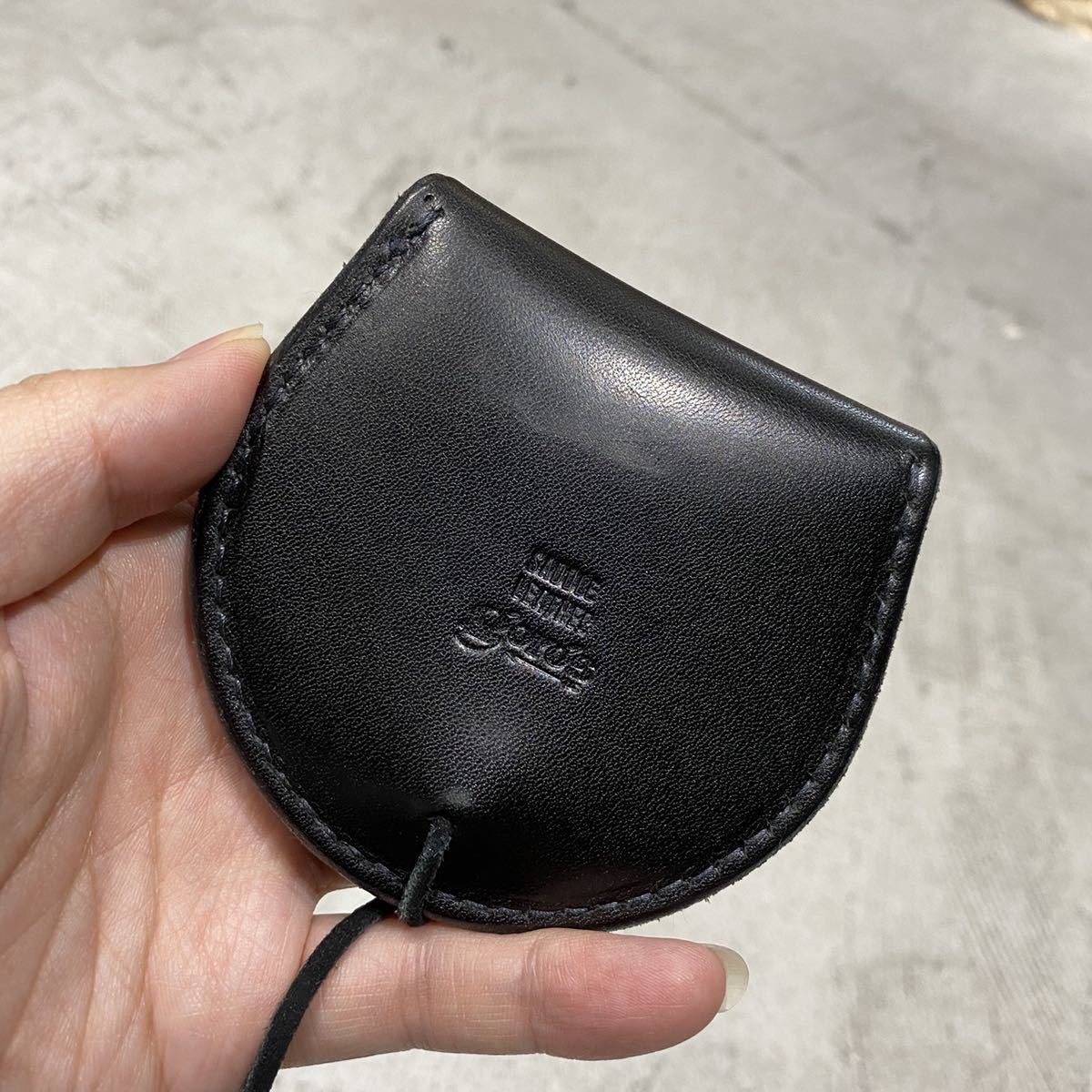 新品】未使用 ゴローズ goro's コンチョ付き 丸型 SADDLE LEATHER