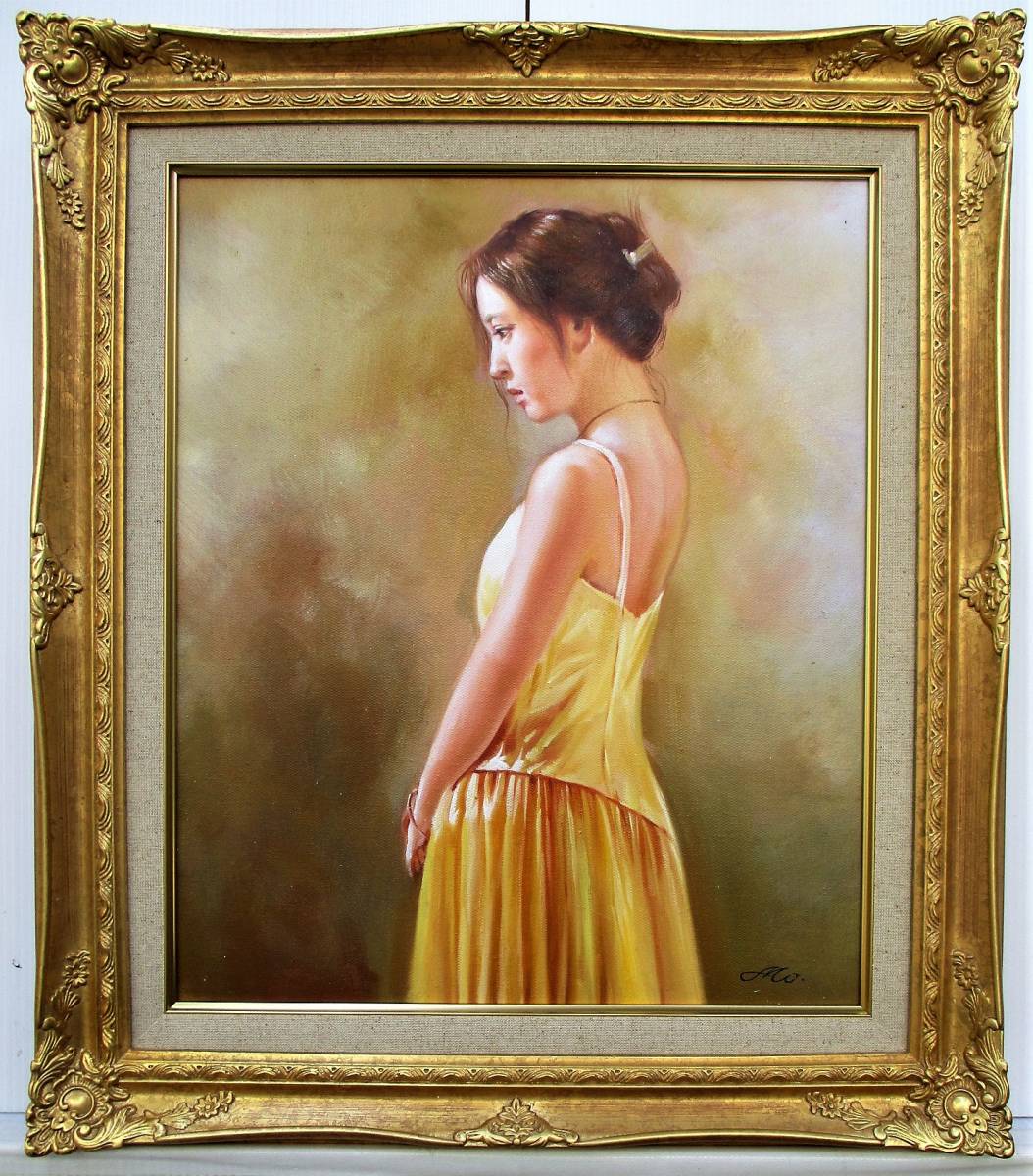 油絵 肉質画 作者不明 サインあり 油絵 肉質画 作者不明 サインあり