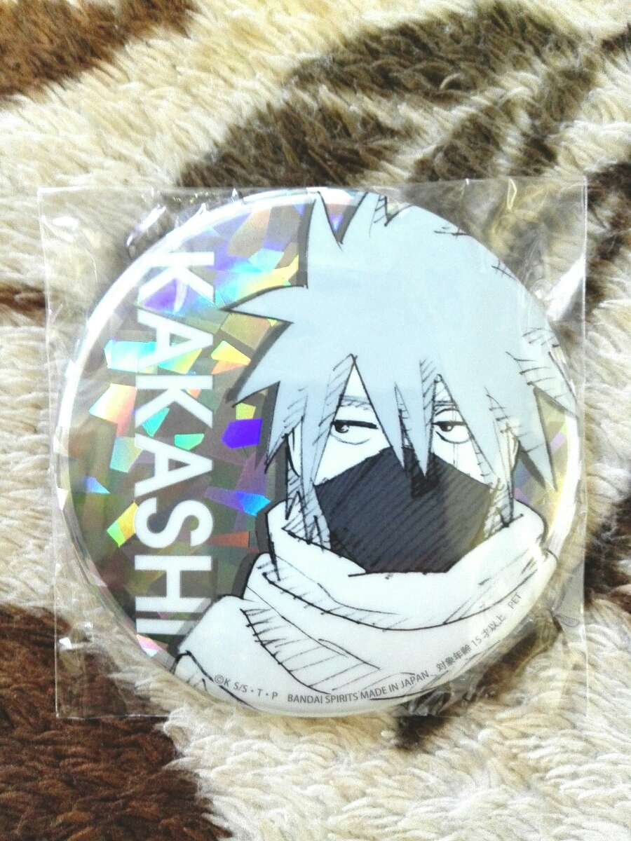NARUTO カカシ 絆缶バッジ 1点 NARUTO カカシ 絆缶バッジ 1点