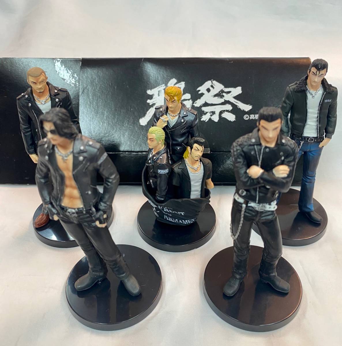 クローズ×WORST 九能龍信フィギュア 武装戦線 武田好誠 河内鉄生 クローズ