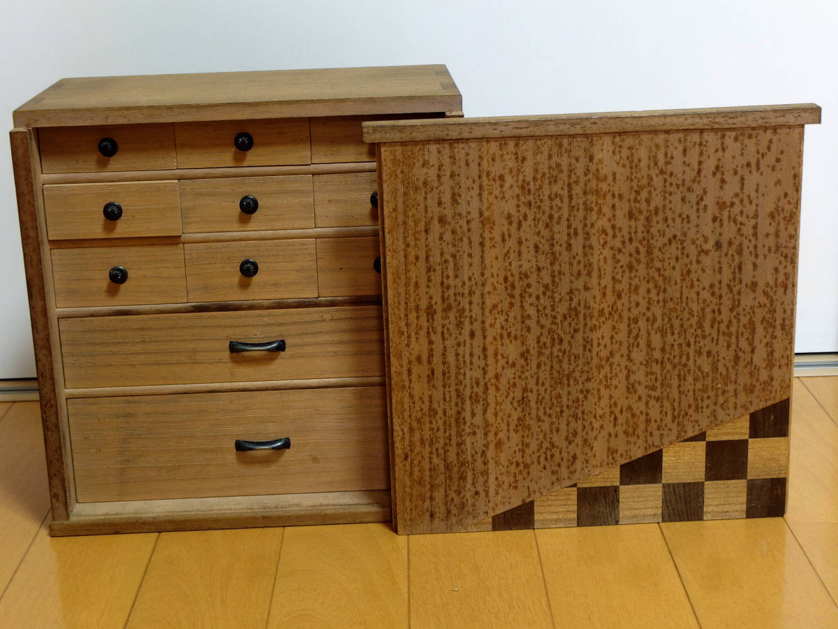 カンナ】盆石道具 砂箪笥 レトロ 小物入れ カンナ様専用】盆石道具 砂