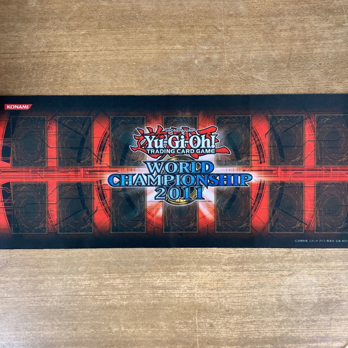 遊戯王】WORLD CHAMPIONSHIP 2012 プレイマット 遊戯王 WCS2012 伝説の