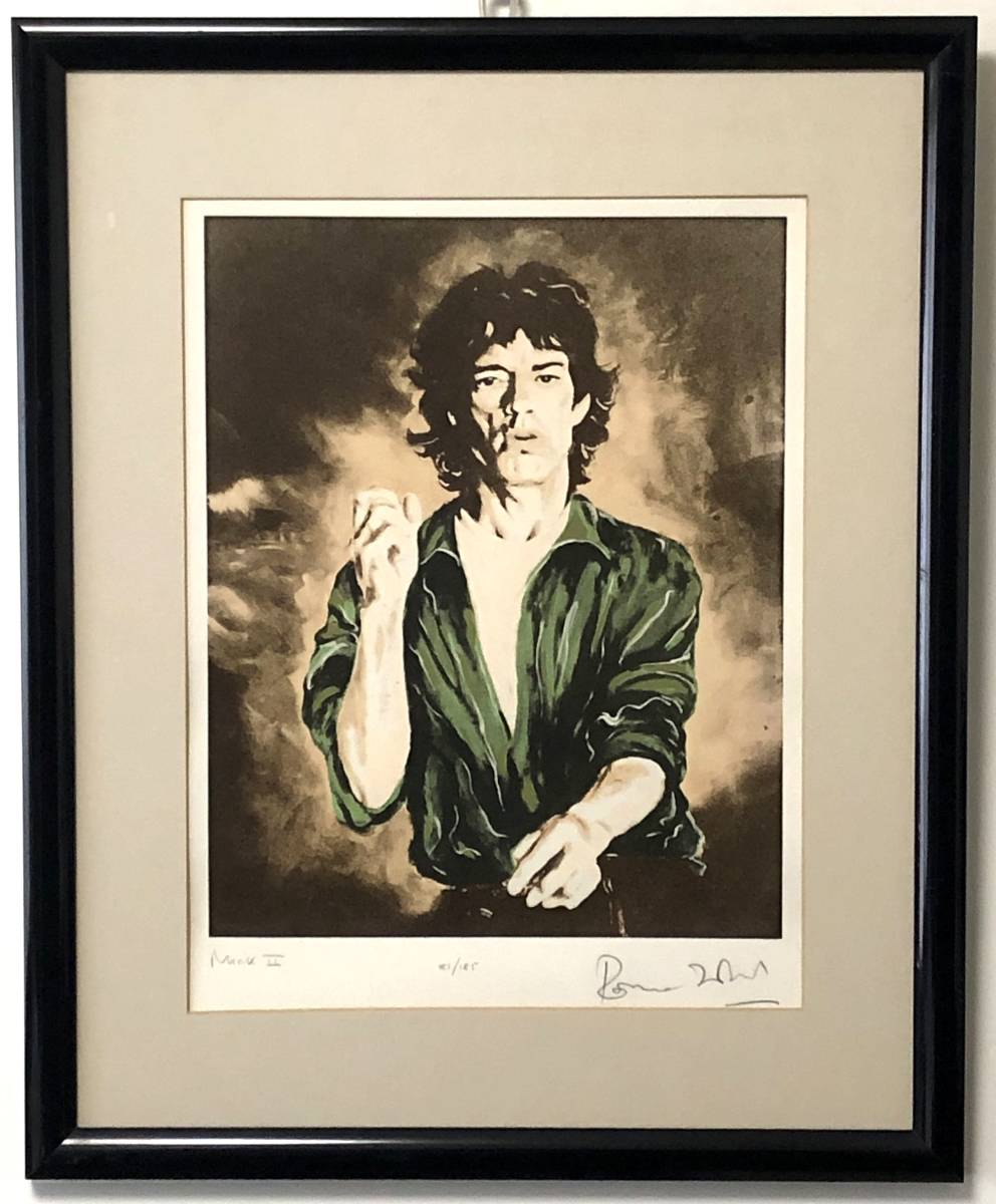 ロンウッド作絵画 「チャーリーII」 (チャーリー 2) ロンウッド作絵画