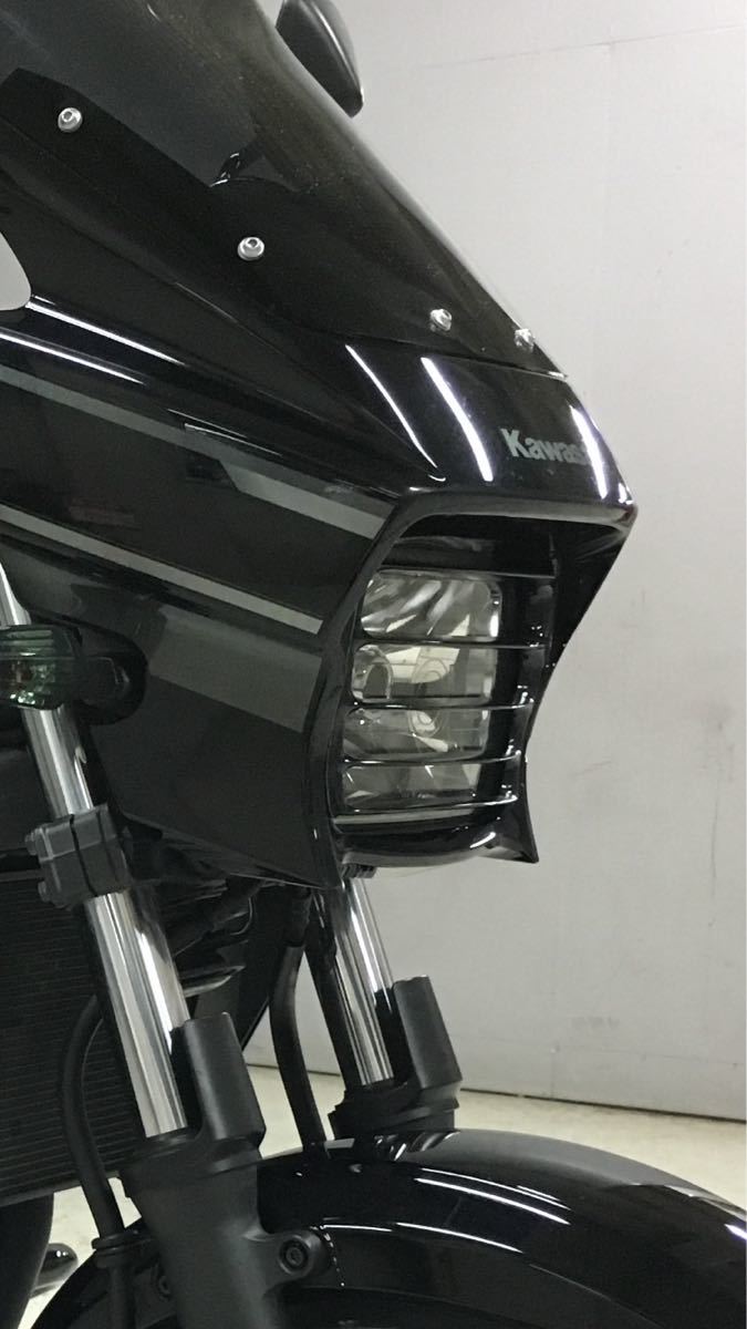 ZRX1200R 限定車ビキニカウル ヘッドライトルーバー付き ルーバー