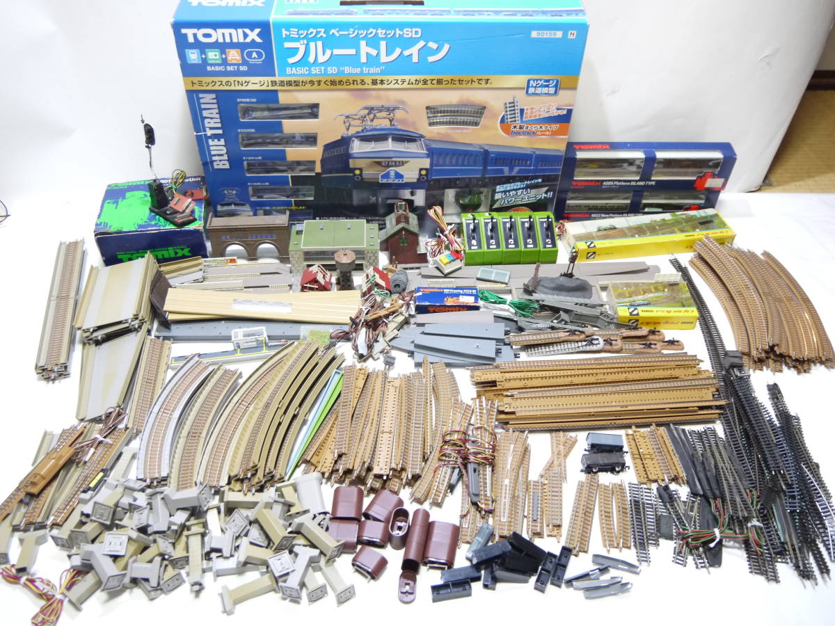 ジャンク】Nゲージ約80両まとめ売り！おまけでレールや部品