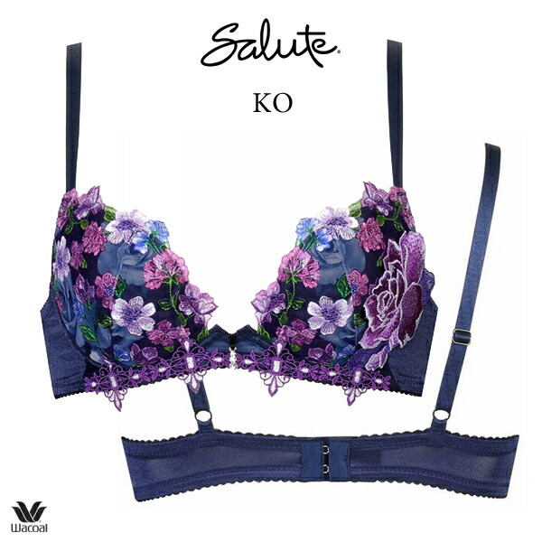 ワコール サルート 60G ブラジャー BTJ760 3/4カップワイヤー