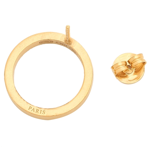 メゾンマルジェラ ピアス 片耳用 ロゴピアス ゴールド ユニセックス