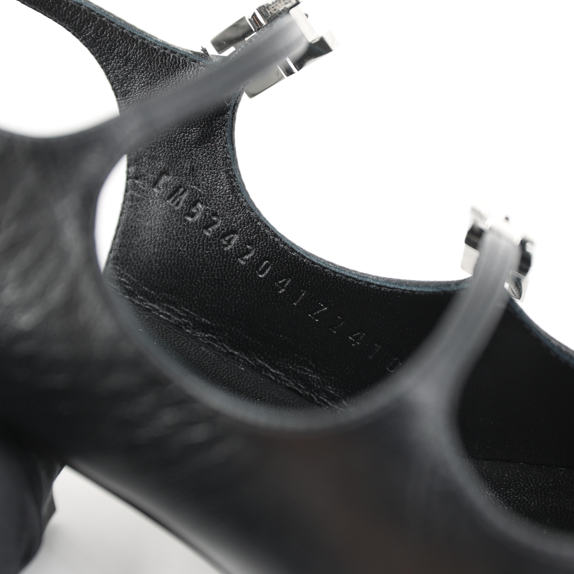 Brand New ( Rank N ) HERMÈS Jackie 50 pump Black (89) Chevre