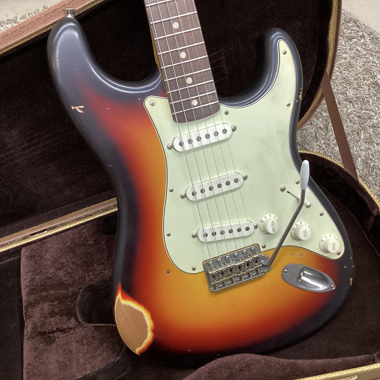 Nash Guitars S-63/3Tone Burst/Alder/AM-887 (ナッシュ ストラト