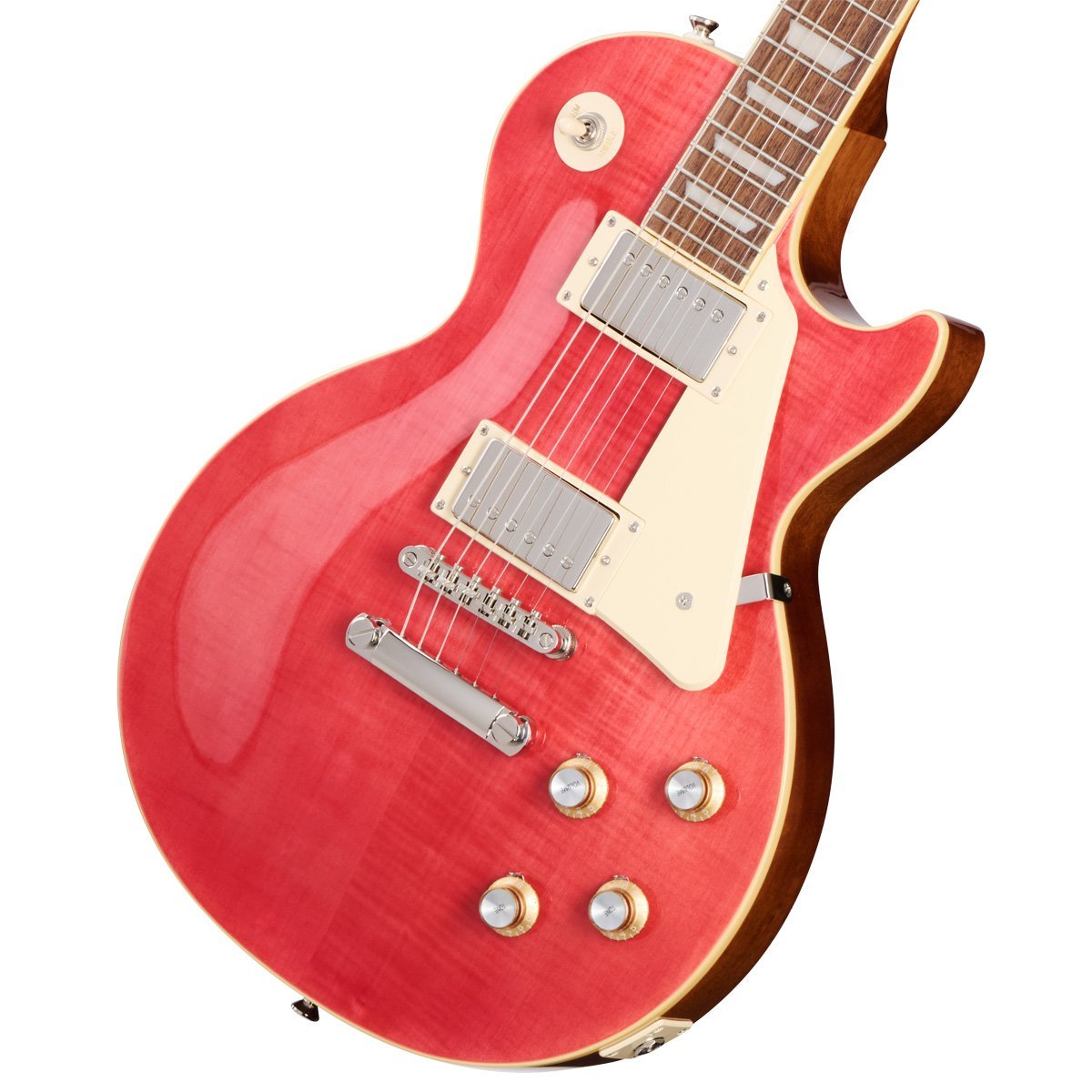 Epiphone Inspired by Gibson Les Paul Standard 60s Figured Fucshia
