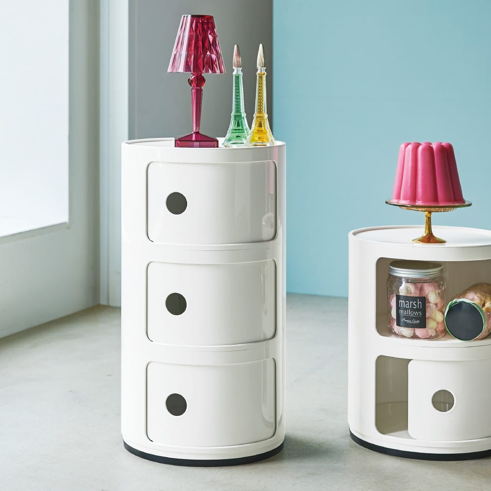 Componibili/コンポニビリ ストレージ 3段・高さ58.5cm ［Kartell