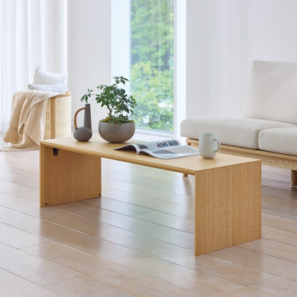 国産】Slim すっきり折りたたみ可能なテーブル 幅120cm 通販 - ディノス