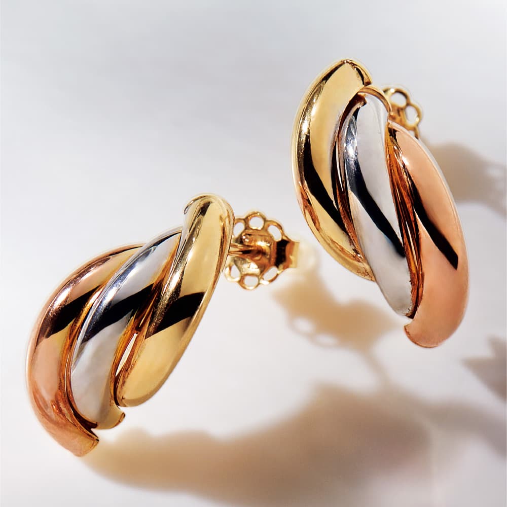 UNOAERRE/ウノアエレコラボ K9 スリーカラー ピアス 通販 - ディノス