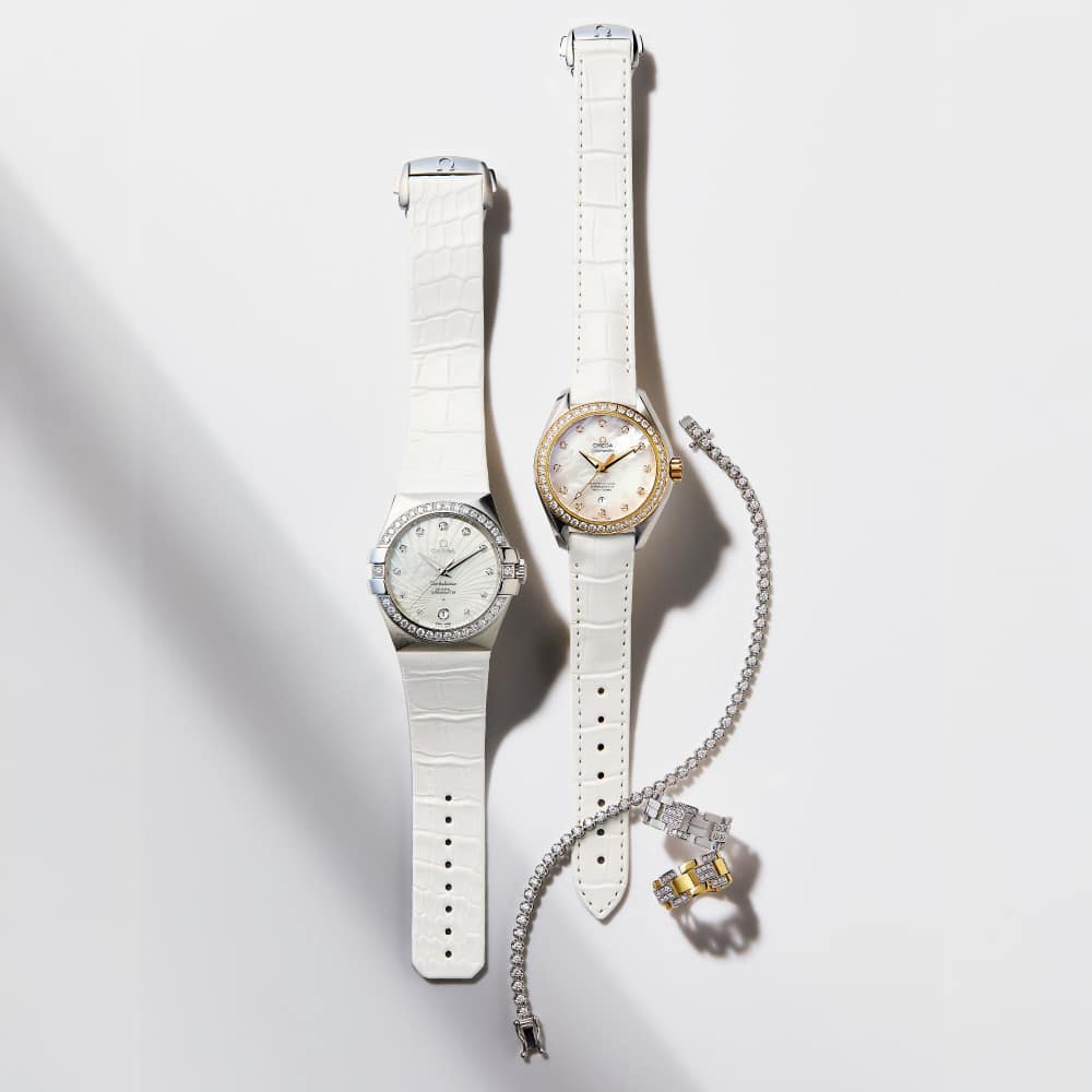 OMEGA/オメガ コンステレーション（ホワイト・自動巻き） 通販 - ディノス