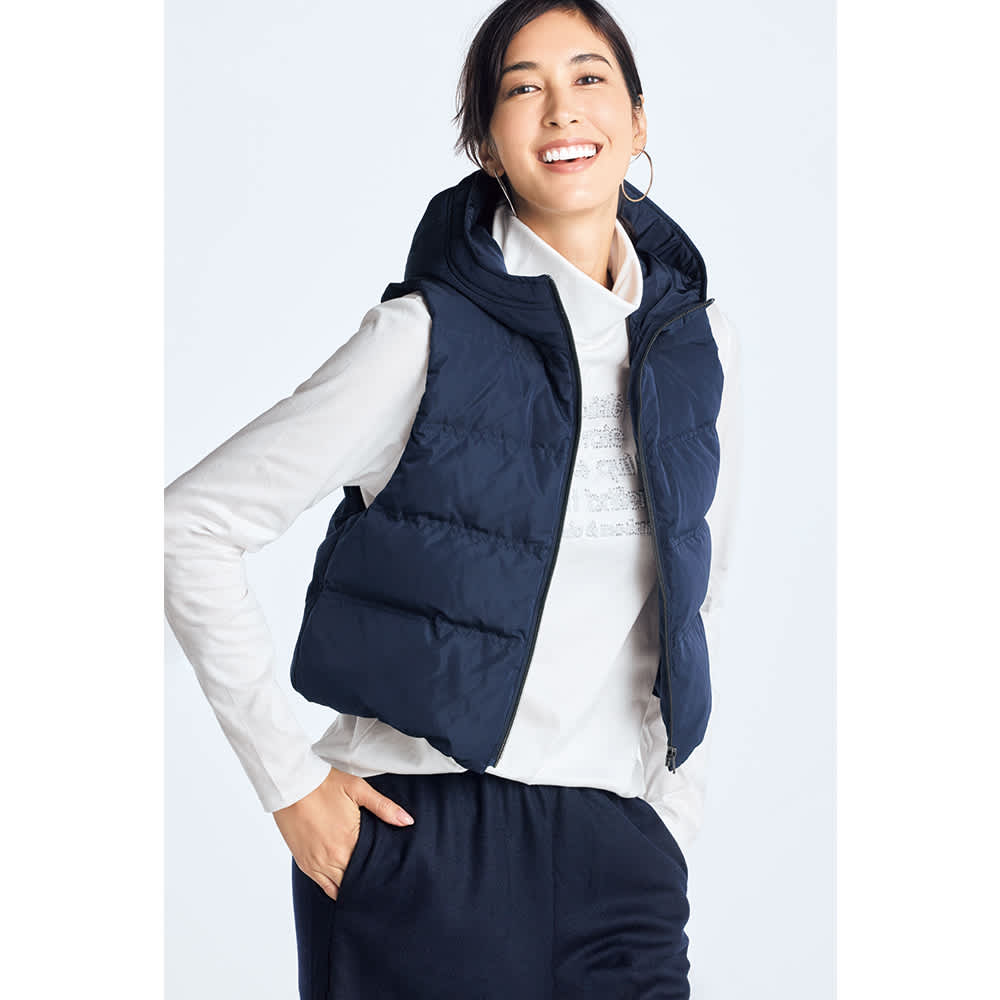 ダウンベスト付き マルチWAY はっ水コート 通販 - ディノス