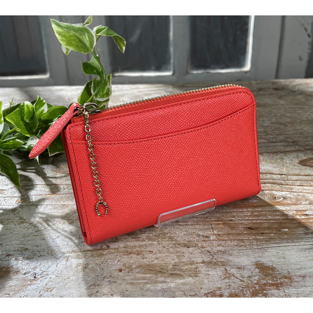 牛革ミドルウォレット 馬蹄チャーム付き 通販 - ディノス