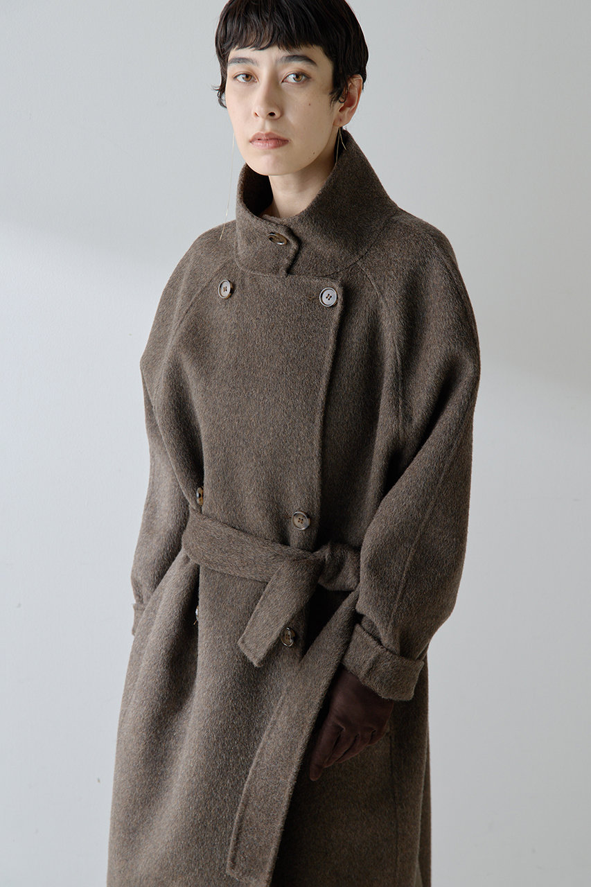 Whim Gazette(ウィム ガゼット)｜【Christian AKS】Wool Double Coat