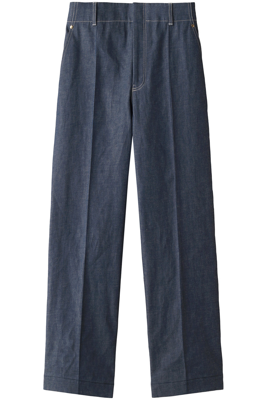 ebure(エブール)｜リアクティブデニム ワイドストレートパンツ