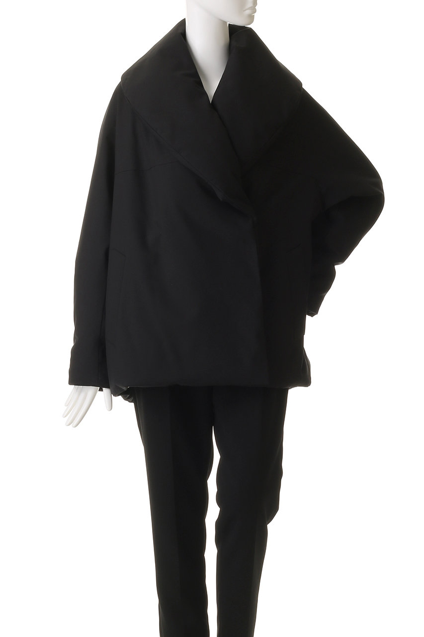 ebure(エブール)｜フォルムダウン ショールカラーミドルコート/トップ