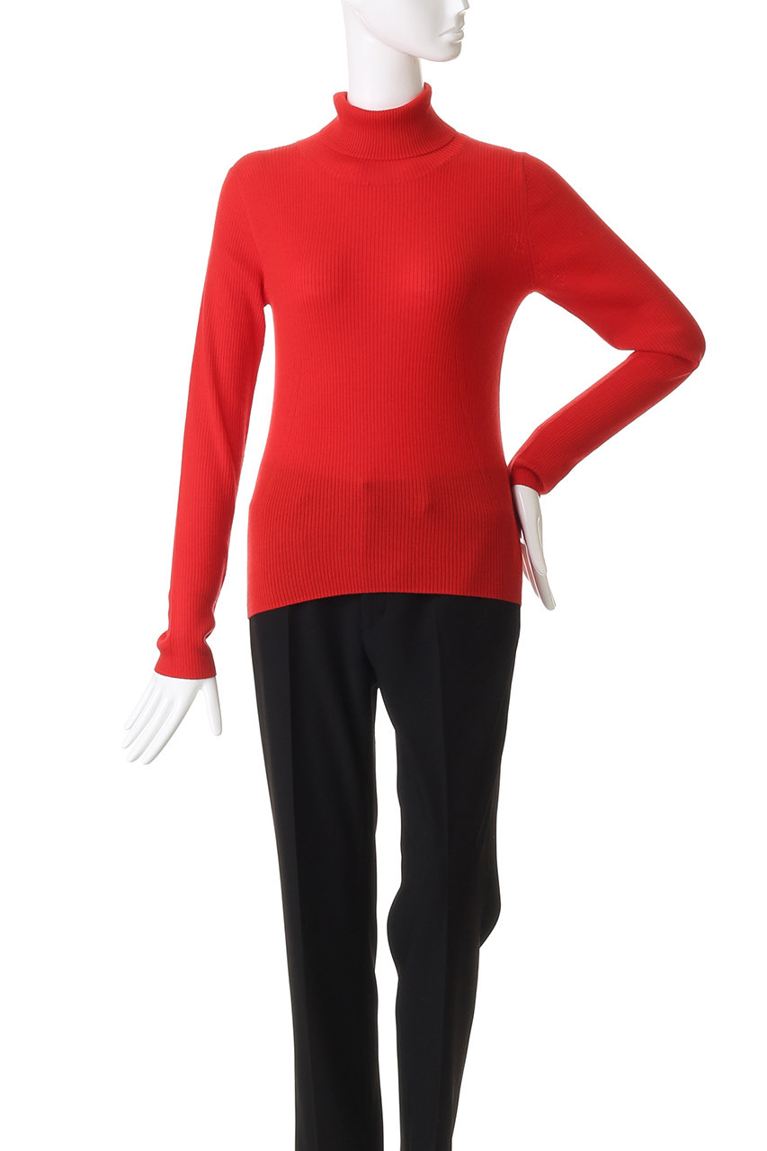 ebure(エブール)｜ソフトファインウール タートルネックニットプル