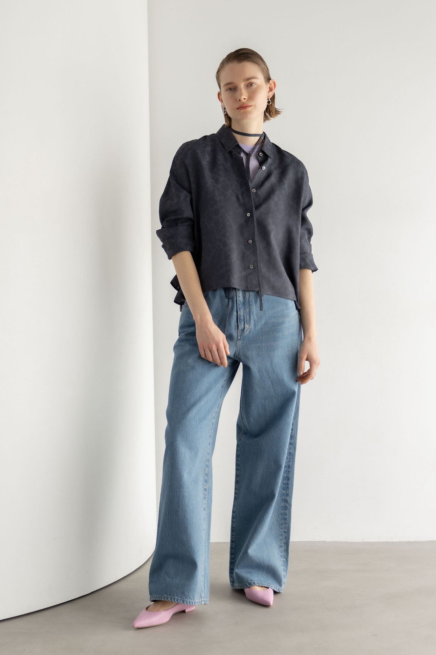 ebure(エブール)｜【予約販売】コンフォートデニム ワイドパンツ