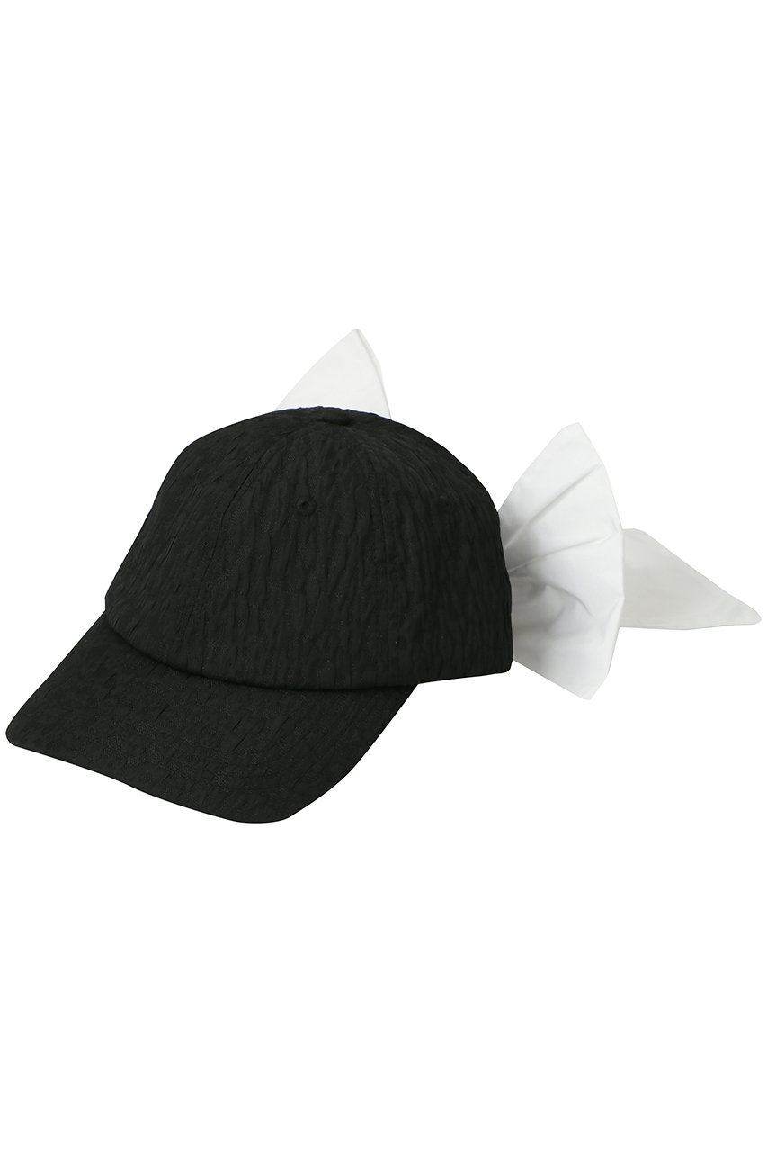 MAISON SPECIAL(メゾンスペシャル)｜バックリボンキャップ/BLK