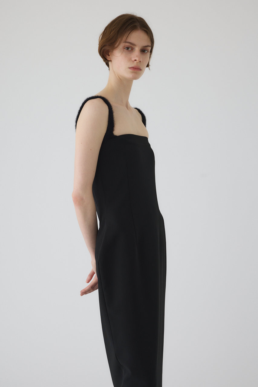 RIM.ARK(リムアーク)｜Curvy dress/ドレス/ブラック の通販｜ELLESHOP
